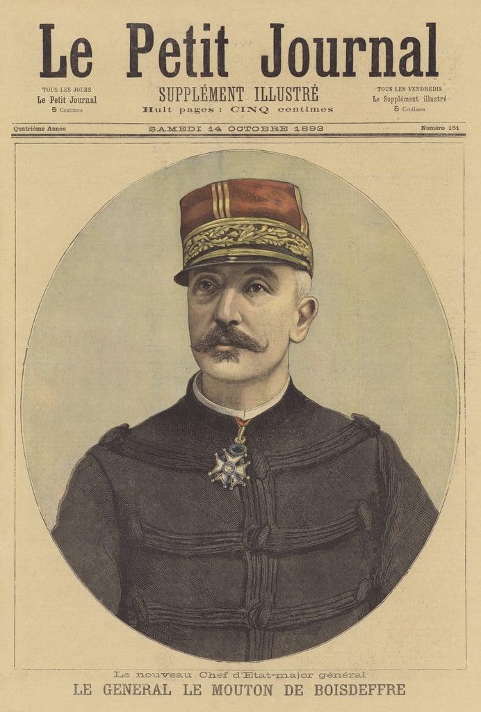 General die Schafe von Boisdeffre von French School